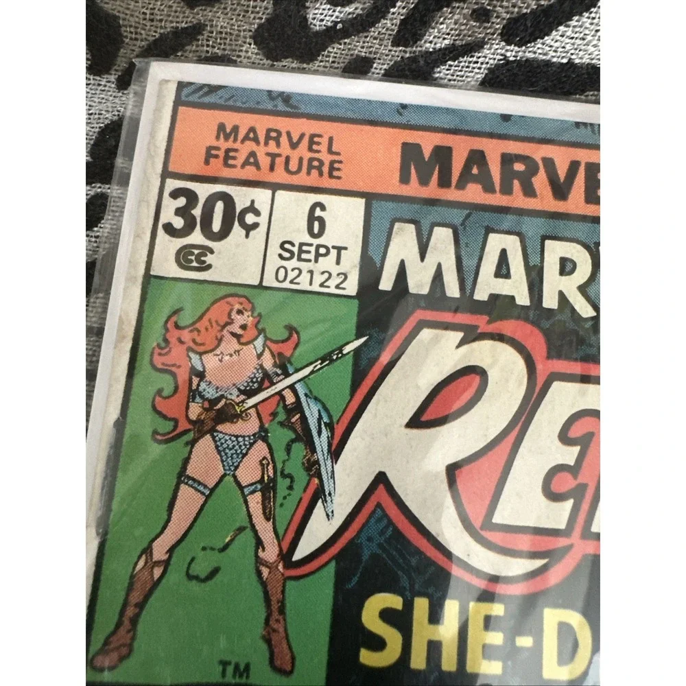 VTG Marvel Feature presents Red Sonja #6 Sept !  VG